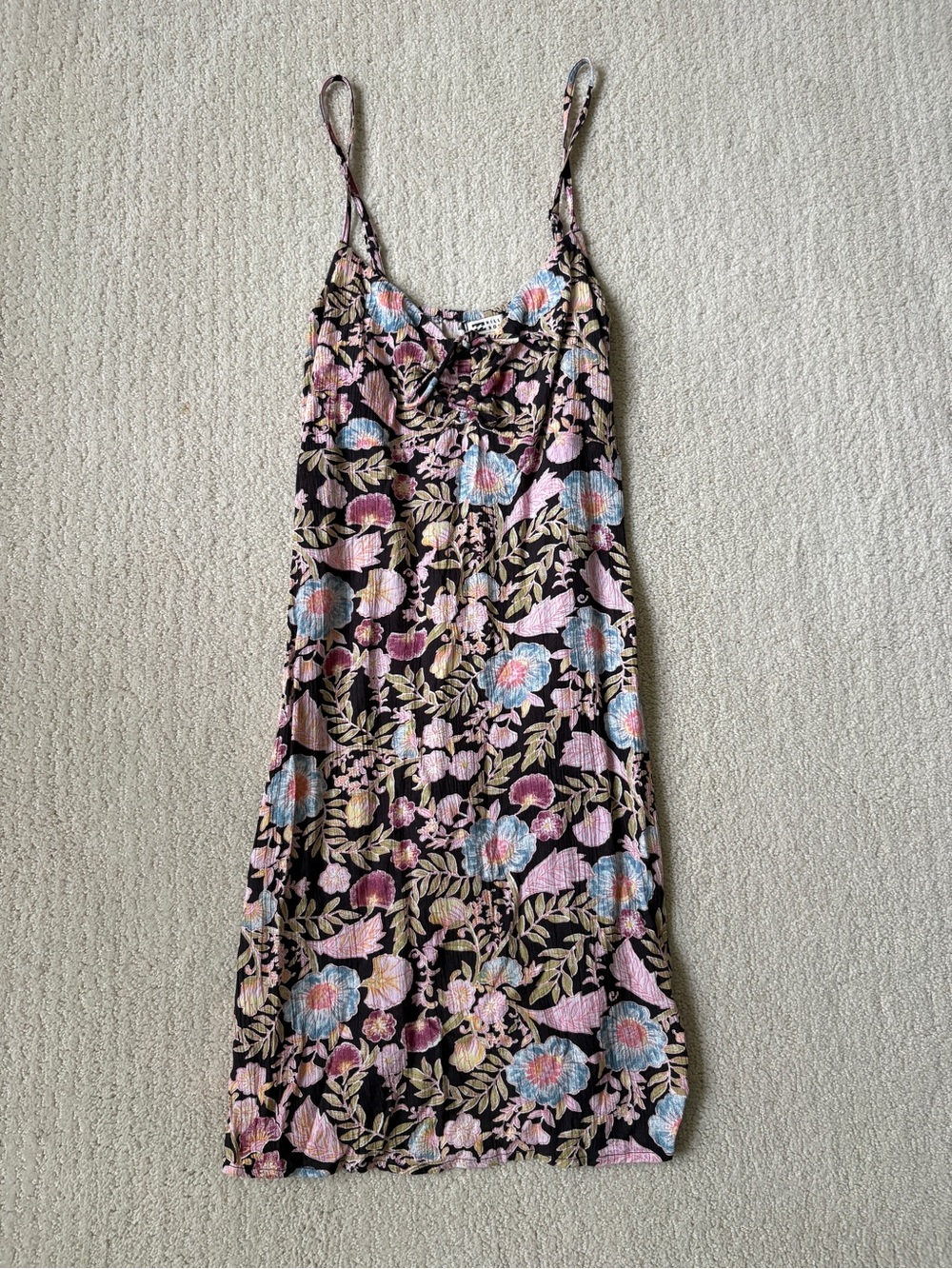 Billabong Floral Slip Dress Size XS